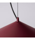 Fint LED Dome Pendant Ceiling Light Burgundy 3000K-6