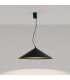 Fint LED Dome Pendant Ceiling Light Black 3000K-3