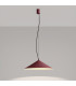 Fint LED Dome Pendant Ceiling Light Burgundy 3000K-9