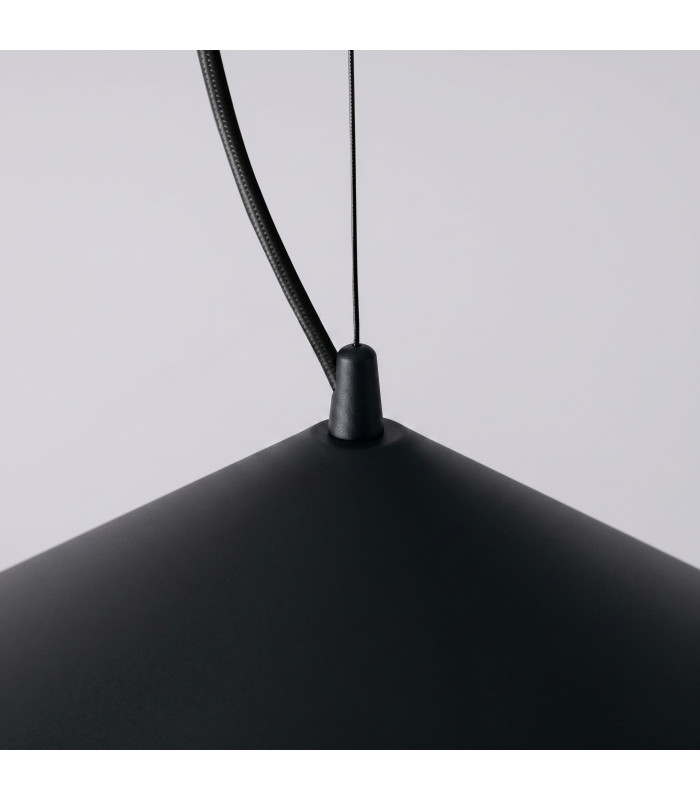 Fint LED Dome Pendant Ceiling Light Black 3000K-6