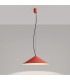Fint LED Dome Pendant Ceiling Light Red 3000K-9