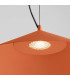 Fint LED Dome Pendant Ceiling Light Red Ochre 3000K-5