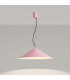 Fint LED Dome Pendant Ceiling Light Pink 3000K-3