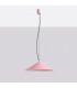 Fint LED Dome Pendant Ceiling Light Pink 3000K-8
