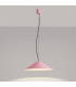 Fint LED Dome Pendant Ceiling Light Pink 3000K-9