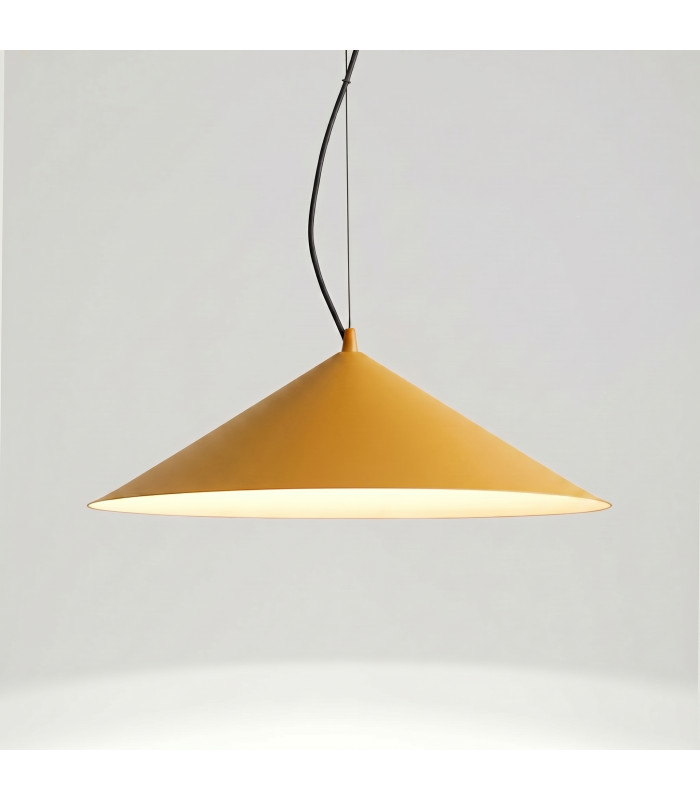 Fint LED Dome Pendant Ceiling Light Yellow 3000K-2
