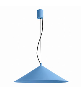 Fint LED Dome Pendant Ceiling Light Blue 4000K-1