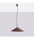 Fint LED Dome Pendant Ceiling Light Brown 4000K-8