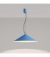Fint LED Dome Pendant Ceiling Light Blue 4000K-3