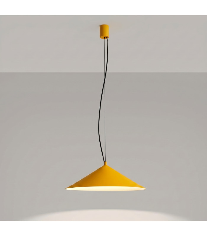 Fint LED Dome Pendant Ceiling Light Yellow 3000K-9