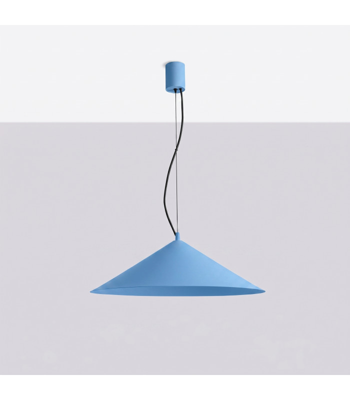 Fint LED Dome Pendant Ceiling Light Blue 4000K-4