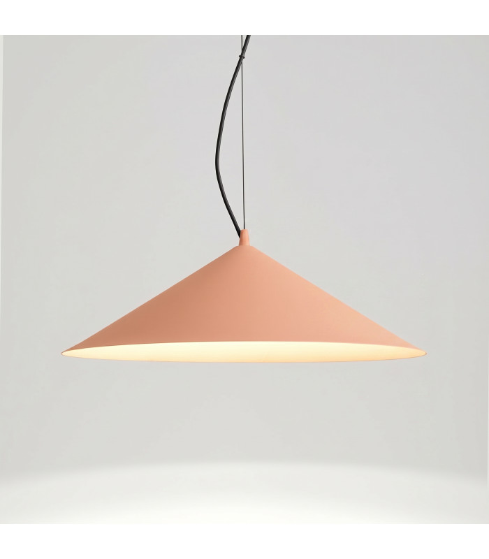 Fint LED Dome Pendant Ceiling Light Peach 4000K-2