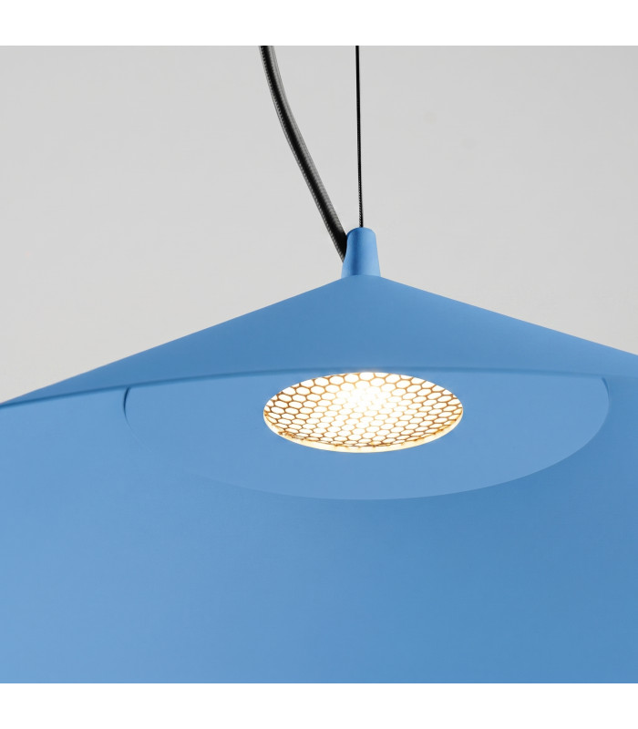 Fint LED Dome Pendant Ceiling Light Blue 4000K-5