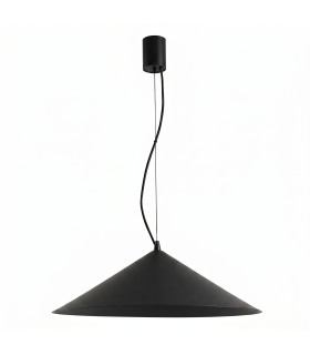 Fint LED Dome Pendant Ceiling Light Black 4000K-1