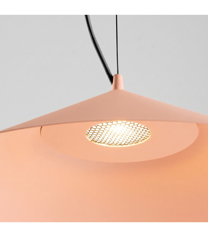 Fint LED Dome Pendant Ceiling Light Peach 4000K-5