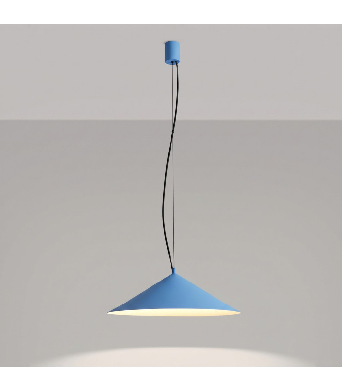 Fint LED Dome Pendant Ceiling Light Blue 4000K-9