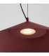 Fint LED Dome Pendant Ceiling Light Burgundy 4000K-5