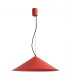 Fint LED Dome Pendant Ceiling Light Red 4000K-1