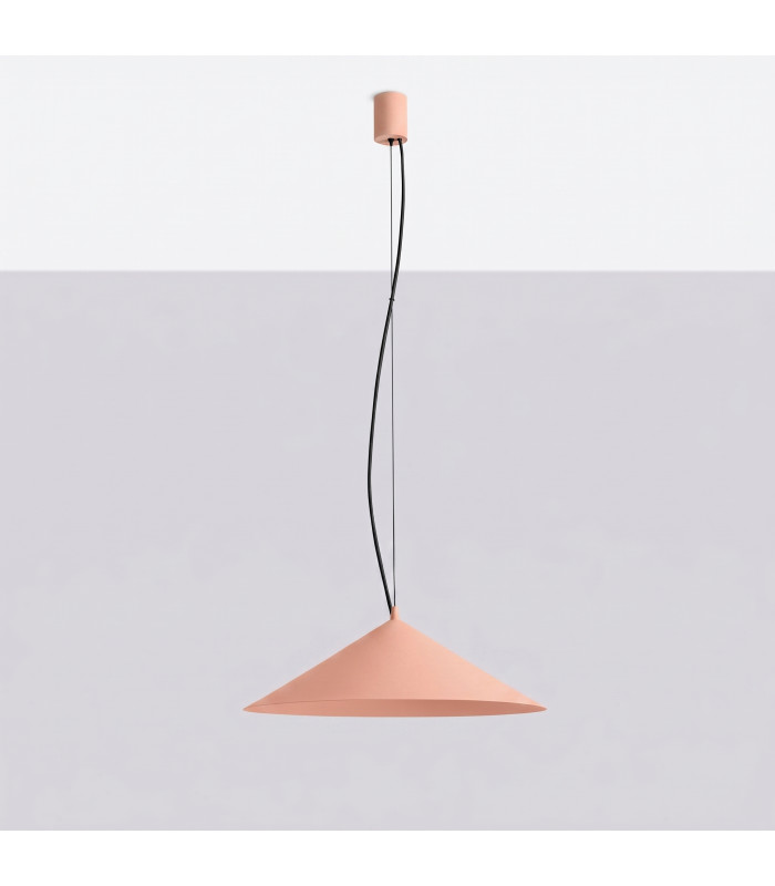 Fint LED Dome Pendant Ceiling Light Peach 4000K-8