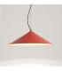 Fint LED Dome Pendant Ceiling Light Red 4000K-2