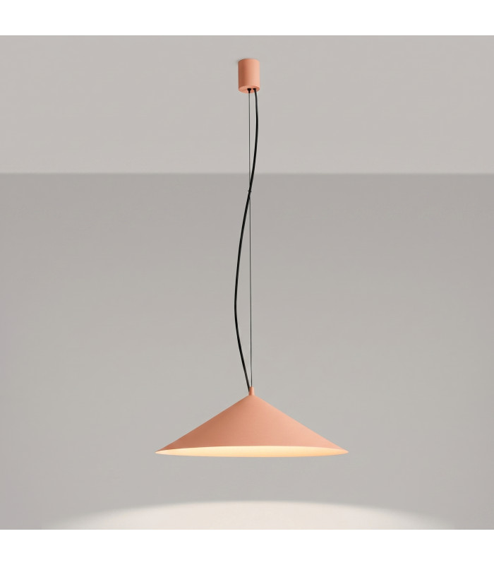 Fint LED Dome Pendant Ceiling Light Peach 4000K-9