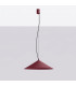 Fint LED Dome Pendant Ceiling Light Burgundy 4000K-8