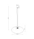 Fint LED Dome Pendant Ceiling Light Black 4000K-10