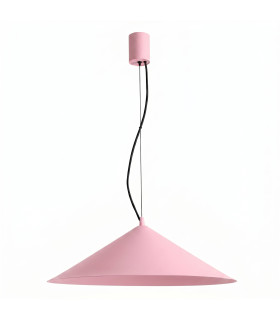 Fint LED Dome Pendant Ceiling Light Pink 4000K-1