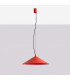 Fint LED Dome Pendant Ceiling Light Red 4000K-8