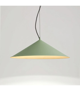 Fint LED Dome Pendant Ceiling Light Sage 4000K-2