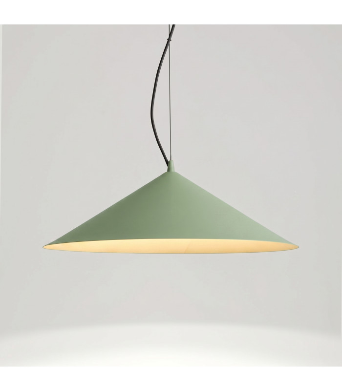 Fint LED Dome Pendant Ceiling Light Sage 4000K-2