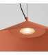 Fint LED Dome Pendant Ceiling Light Red Ochre 4000K-5
