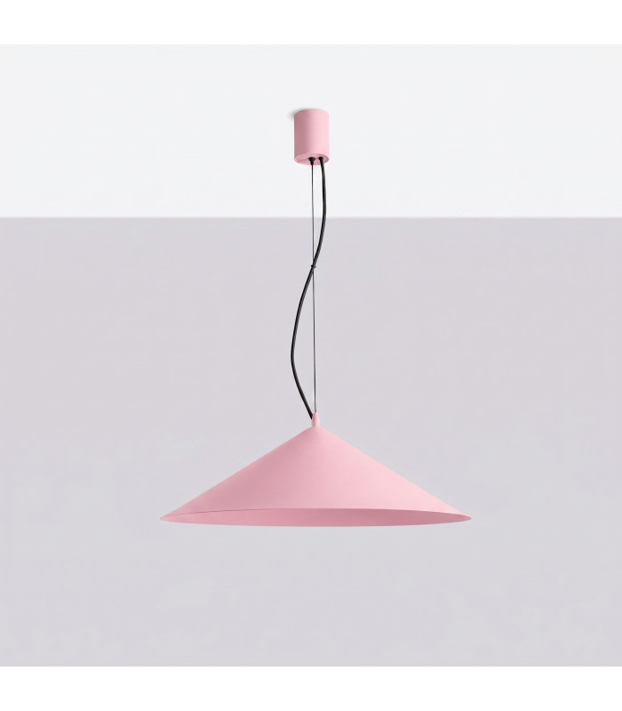 Fint LED Dome Pendant Ceiling Light Pink 4000K-4