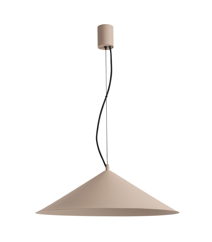 Fint LED Dome Pendant Ceiling Light Taupe 4000K-1
