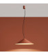 Fint LED Dome Pendant Ceiling Light Red Ochre 4000K-9