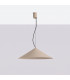 Fint LED Dome Pendant Ceiling Light Taupe 4000K-4