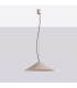 Fint LED Dome Pendant Ceiling Light Taupe 4000K-8