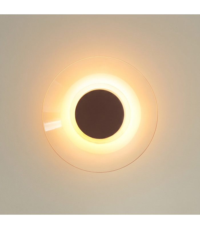 Astro Integrated LED Wall Lamp Brown 3000K-2