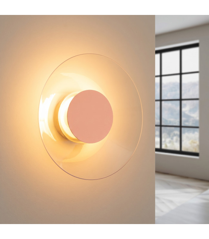Astro Integrated LED Wall Lamp Peach 3000K-3