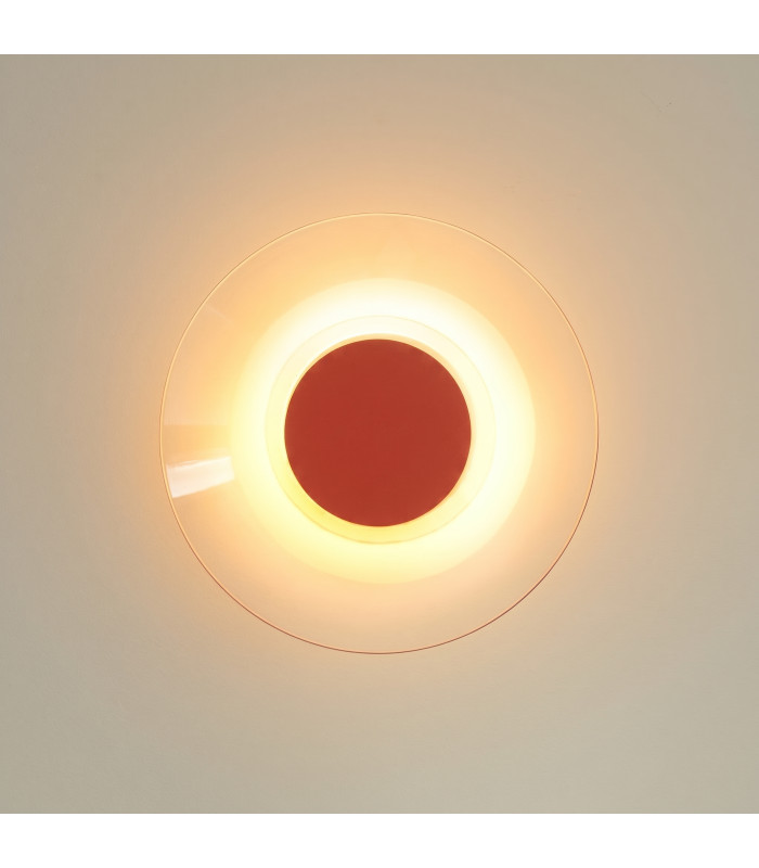Astro Integrated LED Wall Lamp Red 3000K-2