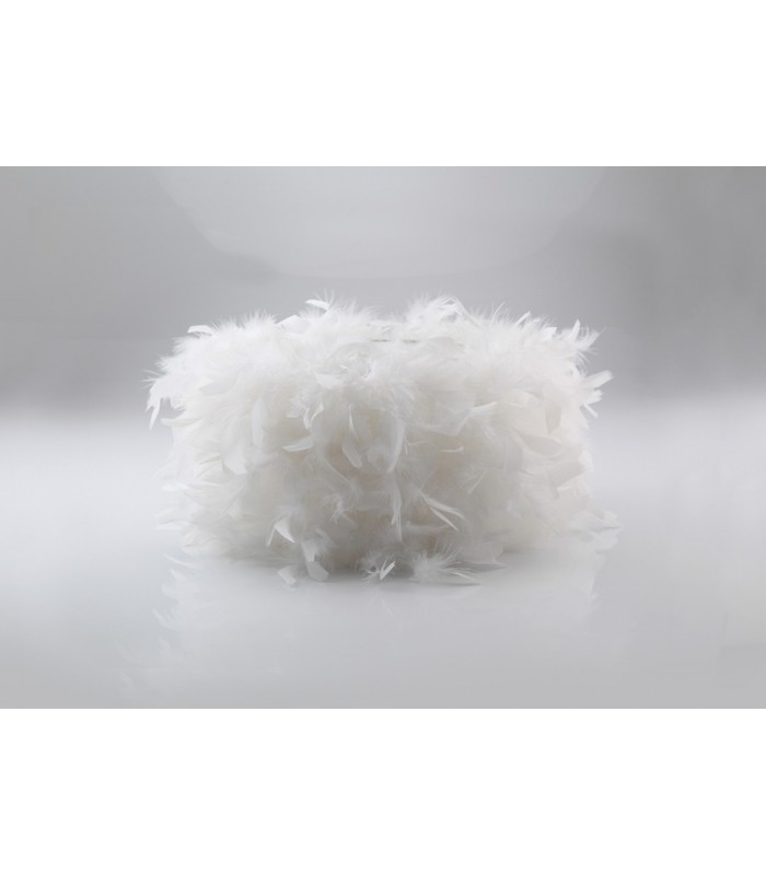 Feather Shade White 330mm x 200mm - 2