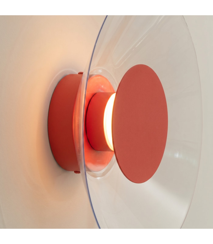 Astro Integrated LED Wall Lamp Red 3000K-5
