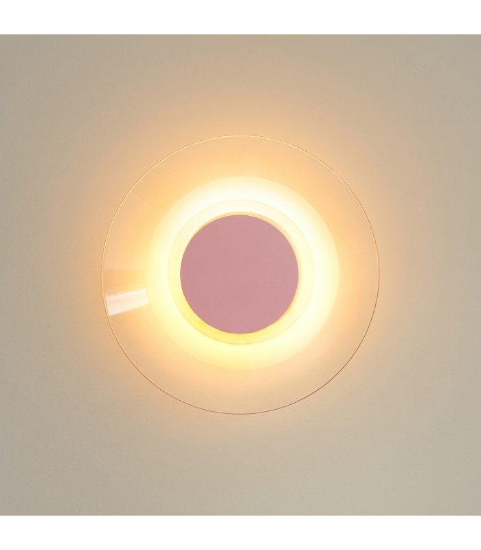Astro Integrated LED Wall Lamp Pink 3000K-2