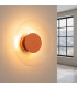 Astro Integrated LED Wall Lamp Red Ochre 3000K-3