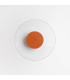Astro Integrated LED Wall Lamp Red Ochre 3000K-6