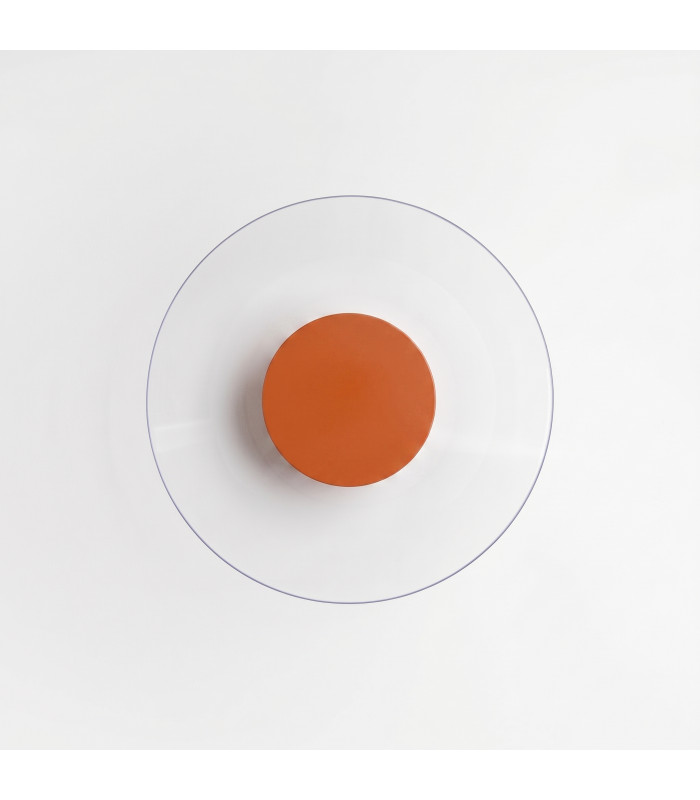 Astro Integrated LED Wall Lamp Red Ochre 3000K-6