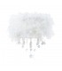 Feather Shade White 410mm x 200mm - 4