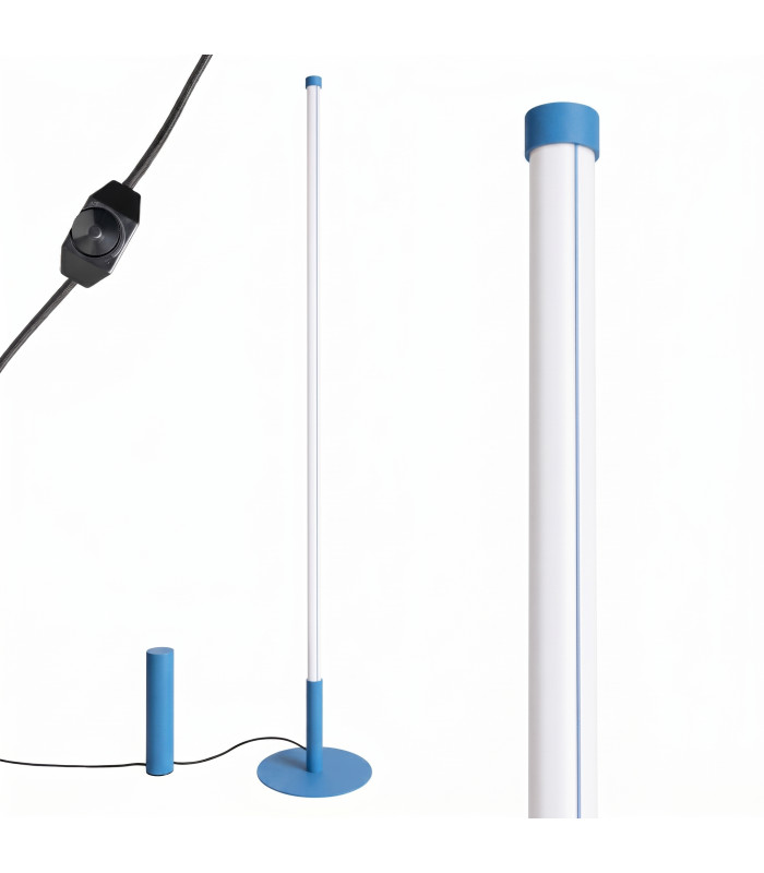 Trang LED Integrated Floor Lamp Blue 3000K-2
