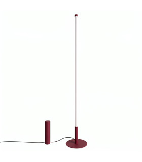 Trang LED Integrated Floor Lamp Burgundy 3000K-1