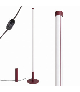 Trang LED Integrated Floor Lamp Burgundy 3000K-2